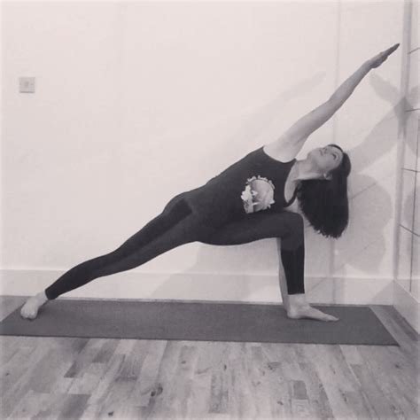 Utthita Parsvakonasana | Extended Side Angle Pose • Standing Yoga Pose | Standing yoga, Standing ...