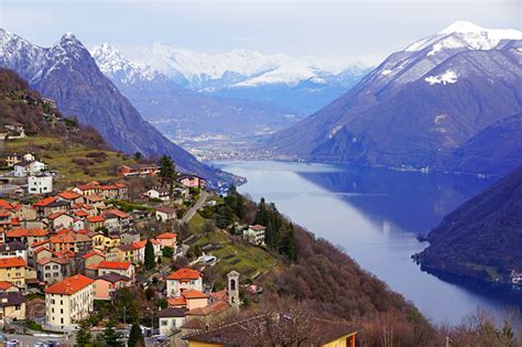 壁紙、スイス、風景写真、住宅、山、湖、lugano、都市、ダウンロード、写真