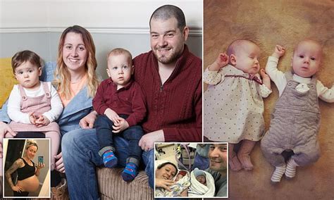 mother reveals she conceived her twins nine days apart in a 1 in 600 million double pregnancy