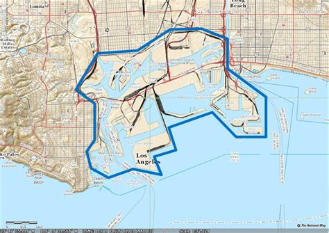 Port Of Long Beach Terminal Map Zip Code Map