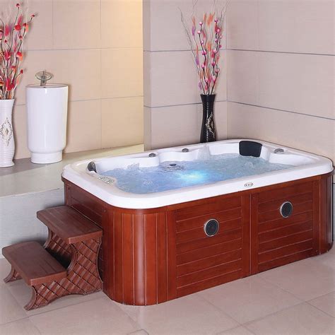 Indoor Balcony Whirlpool Spa Hot Tub With Balboa Control System China