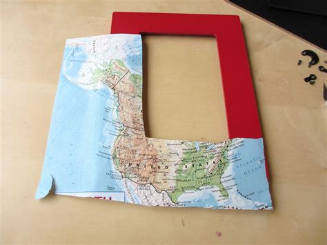 Crafts After College Map Frame