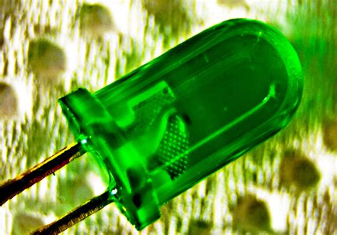 Green Led Light Emitting Diode Tudor Barker Flickr