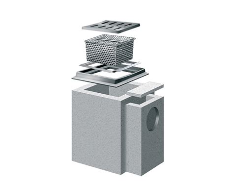 Pozzetto d'ispezione sifonato monolitico sifobox 160 costruito interamente in pur (poliuretano rigido). pozzetti - chiusini