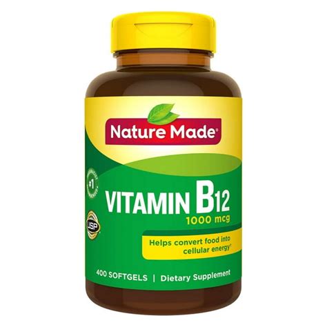 Nature Made Vitamin B12 1000 Mcg 400 Softgels