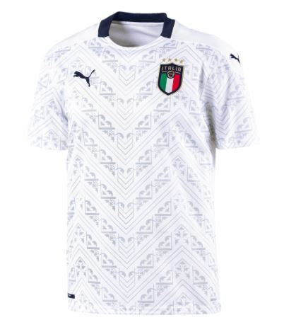 A camisa reserva dos ingleses é predominantemente azul e traz desenhos com os three lions estilizados ao. Camisa reserva branca da Seleção da Itália 2020-2021 PUMA ...