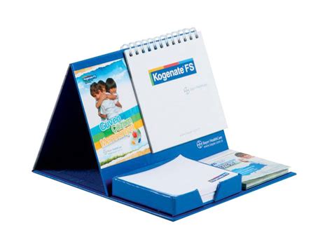 Desktop Calendar With Notepad Box Hard Box Desktop Calendar