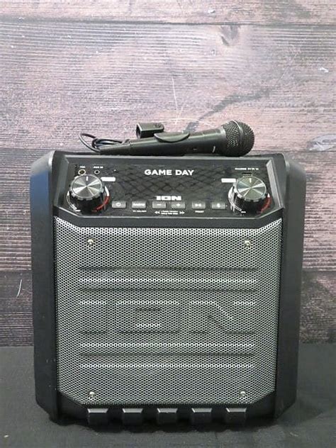 Ion Tailgater Express Game Day Bt Speaker Powered Speaker Reverb