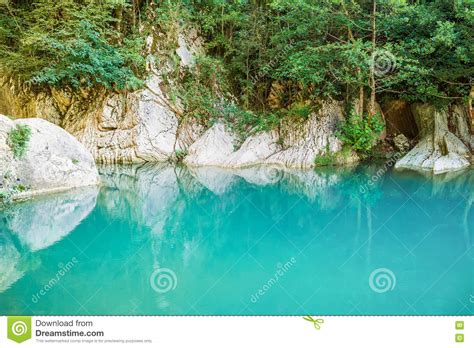 Mountain Lake And Forest Stock Image Image Of Mountain 77223245