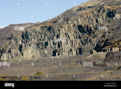 Dinorwic Slate Quarries Llanberis Stock Photo Alamy