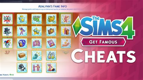Sims 4 Cheats - Sims 4 Famous Cheats