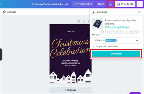 Undangan pernikahan harus mendapat perhatian khusus saat akan menggelar acara pernikahan. 10+ Contoh Undangan Perayaan Natal Terbaru - omndo.com