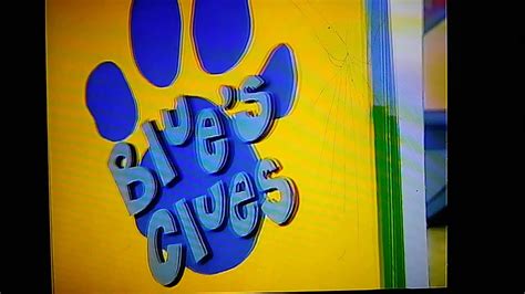 Blues Clues Nick Jr Productions Logo Youtube