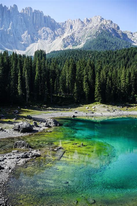 New Reddit Lake Karersee South Tyrol Italy 2000x2994 Oc Ig