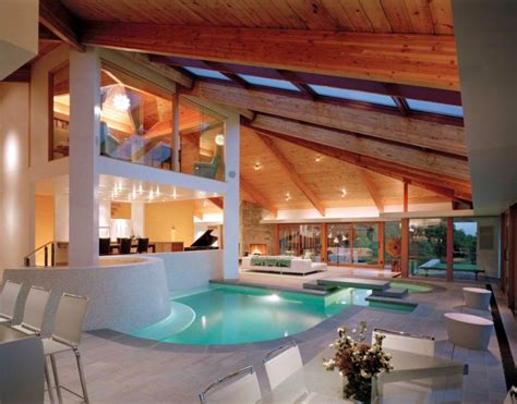 18 Amazing Homes With Indoor Pool Modern Architecture Ideas