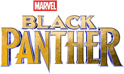Black Panther Marvel Logo With Transparency Blank Template Imgflip