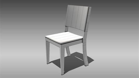 3d Model Restaurant Table And Chair Vr Ar Low Poly Cgtrader