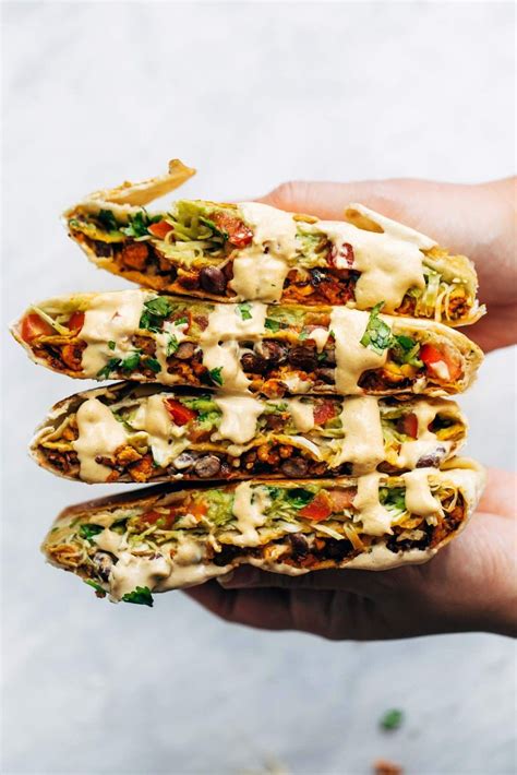 You know those recipes that you just want to make over and over again? vegan crunchwrap supreme | Recipes, Crunch wrap supreme ...