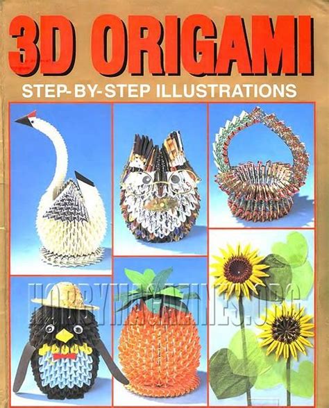 3d Origami Step By Step Illustrations Hobby Magazines Free