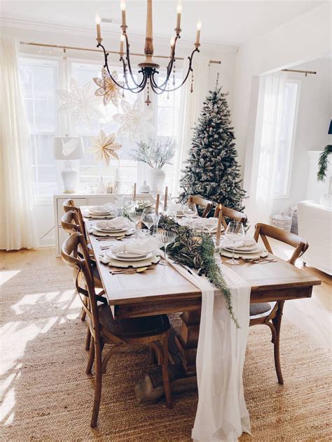 how to create a simple christmas tablescape the pink dream christmas dining table christmas