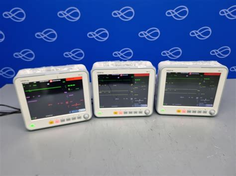 3 X Mindray Ipm 12 Patient Monitors