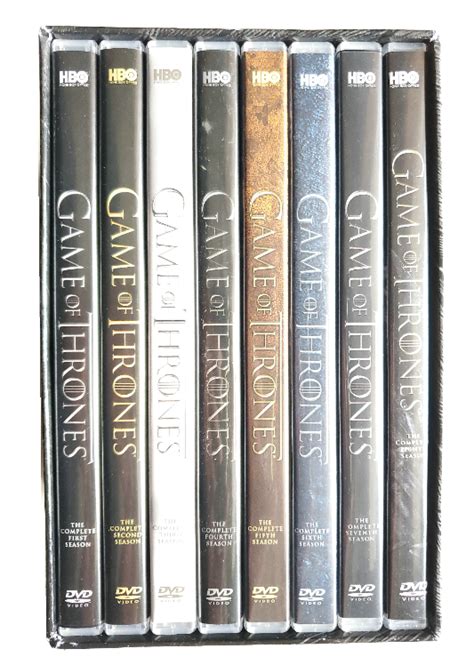 Game Of Thrones The Complete Series Seasons 1 8 Dvd Box Set 38 Disc