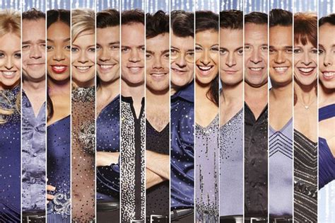 Dancing On Ice 2014 First Official Pictures Of The Celebrities With Their Professional Partners