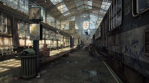 Hd Wallpaper City 17 Half Life 2 Unreal Engine 4 Apocalyptic Valve
