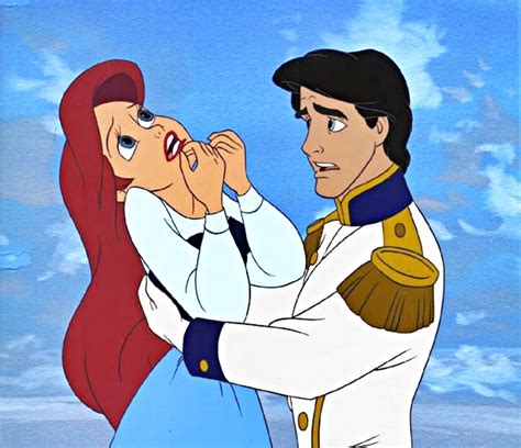 Walt Disney Cels Princess Ariel And Prince Eric Walt Disney