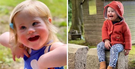 A Beautiful Two Year Old Girl With Down Syndrome Becomes Face Of