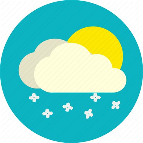 Daylight, snowfall, snowy, weather icon - Download on ...