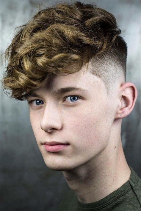 Hairstyles For Teenage Guys Haircuts For Wavy Hair Permed Hairstyles