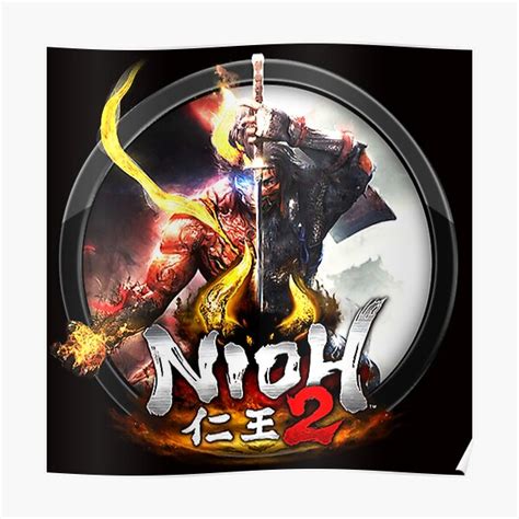 Nioh 2 Poster By Foxtns Redbubble