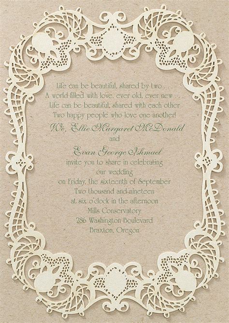 Wedding Invitations From Invitations By Dawn Green Wedding Shoes