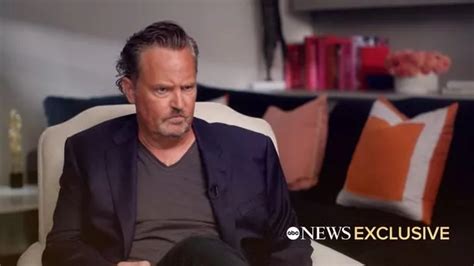 Matthew Perry In Tears Watching Himself Looking Painfully Thin On