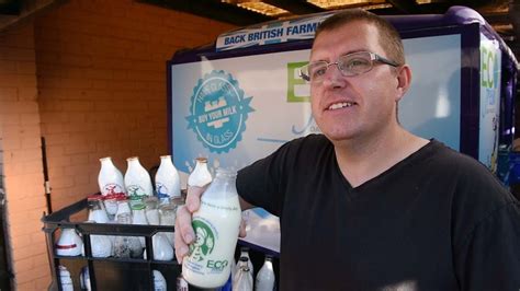 Local Milkman Has Uks Biggest Milk Bottle Collection Youtube
