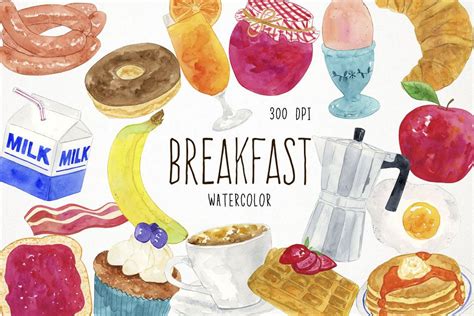 为了配合农历新年的到来，99 speedmart 将从即日起至2月12日期间举办【牛转乾坤 happy chinese new year】促销活动! Watercolor Breakfast Clipart, Bakery Clipart