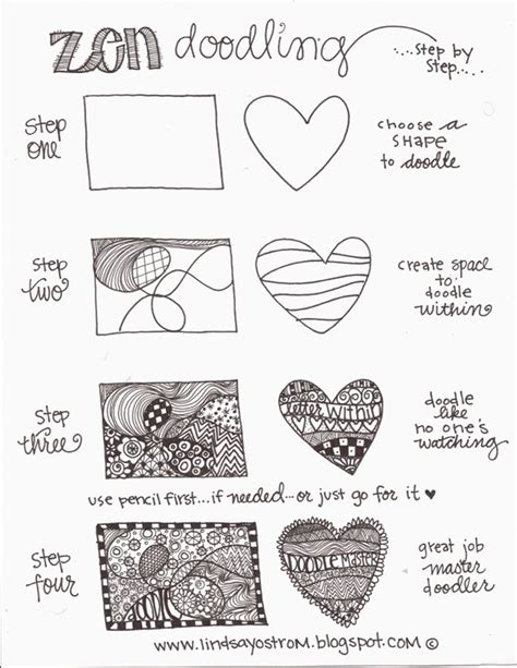 Simple Doodles To Draw Step By Step