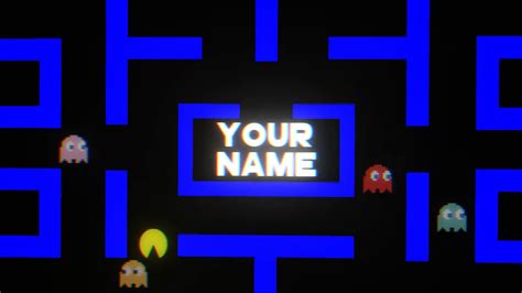 Free Pacman 2d Intro Template 31 Panzoid Youtube