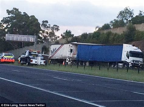 Truck Driver Dies After Two Semi Trailers Collide On M2 Motorway In
