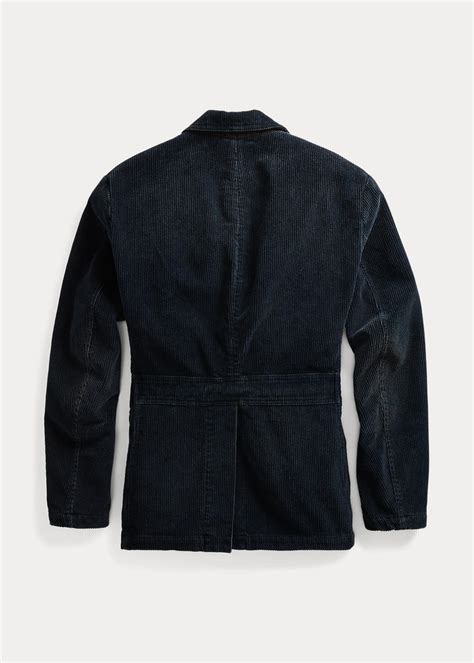 Indigo Corduroy Sport Coat For Men Ralph Lauren® Uk