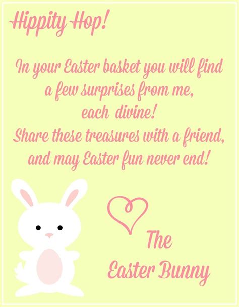 Delightful Easter Bunny Printables For Free