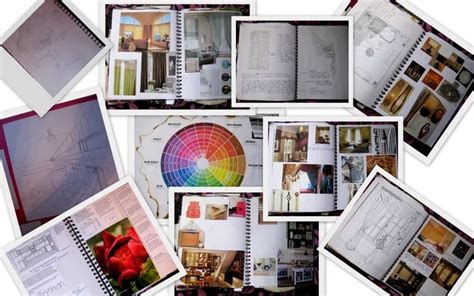 Interior Design Portfolio Example Sketchbook Ideas And Basics