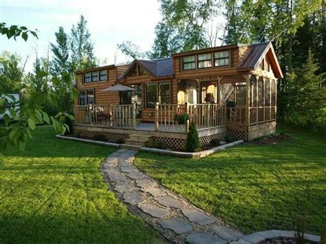 7 Best Log Park Model Cabins Images On Pinterest Log Cabin Homes Log