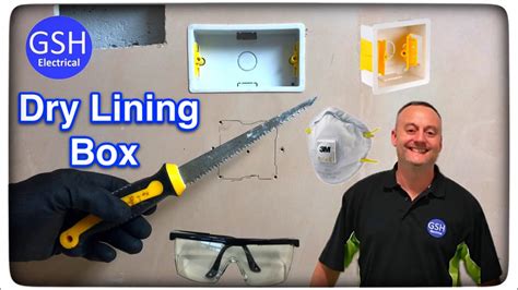 How To Fit A Dry Lining Box Into A Dry Lined Wall Stud Wall For A