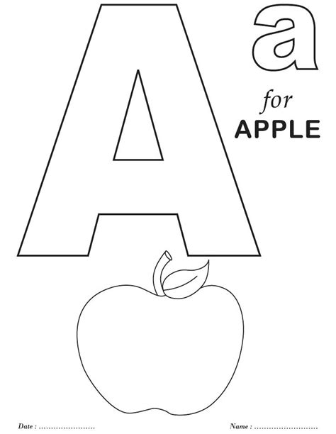 Free Abc Coloring Pages At Free Printable Colorings