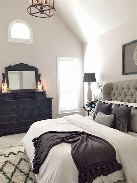 Collection by bren c f phillips. Whimsy Girl Design: gray, white and black master bedroom ...