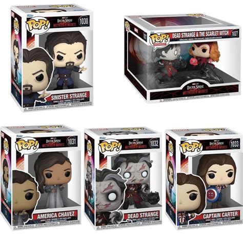 Doctor Strange In The Multiverse Of Madness Wave 2 Funko Pops First