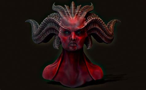 Lilith Diablo Iv Zbrush By Rebecca1208 On