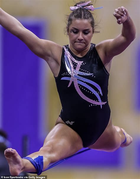 Mary Lou Retton Cheers On Her Daughter As She Performs An Astounding